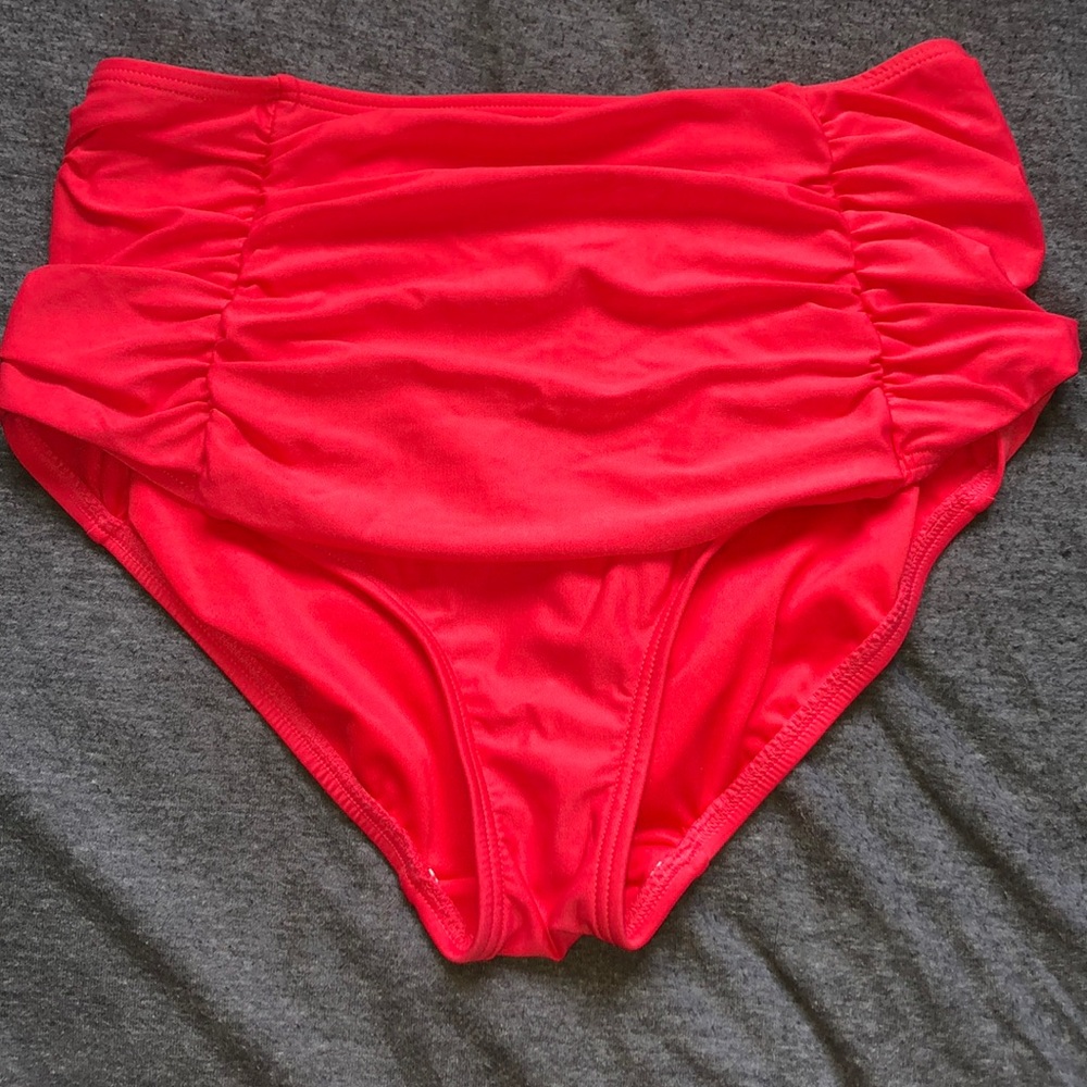 Kate spade high waisted bikini bottoms